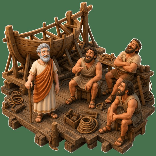 Ésope et les constructeurs de navires