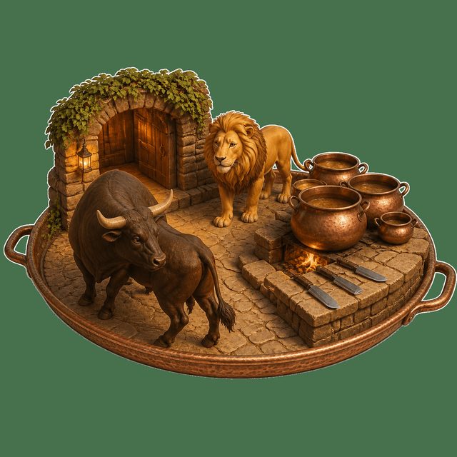 Aslan ve Boğa