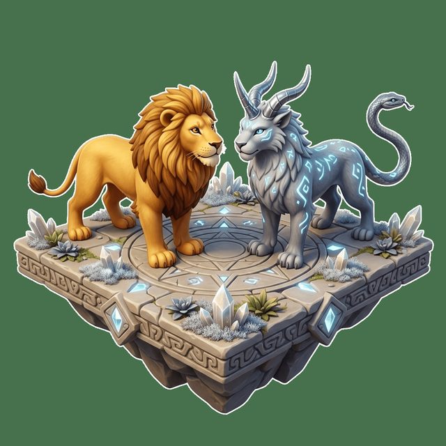 Aslan ve Efsanevi Canavar