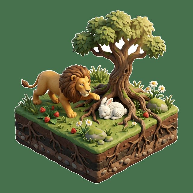 Aslan ve Tavşan