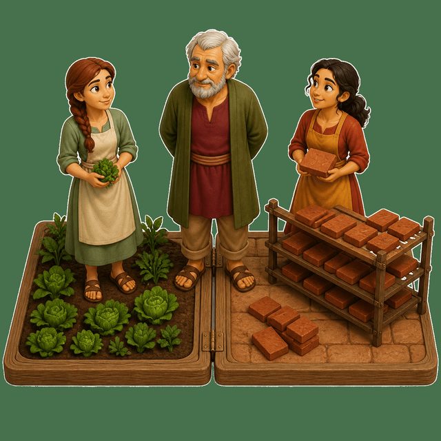 Baba ve İki Kızı