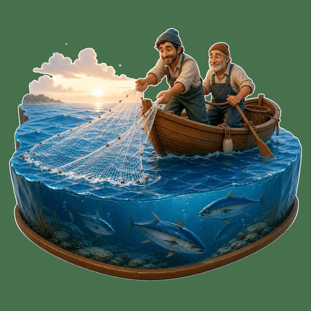 I pescatori e il tonno