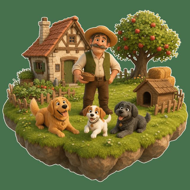 Çiftçi ve Köpekleri