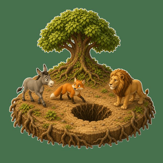 Eşeğe İhanet Eden Tilki