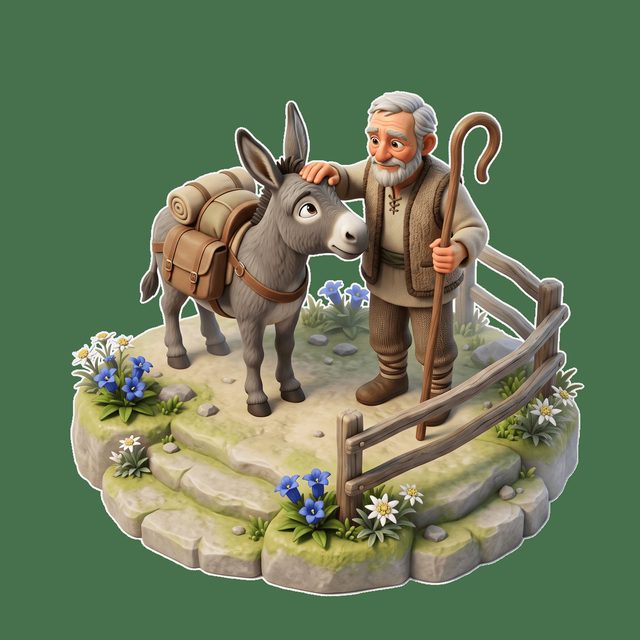 Eşeğin Yaşlı Çobana Söyledikleri