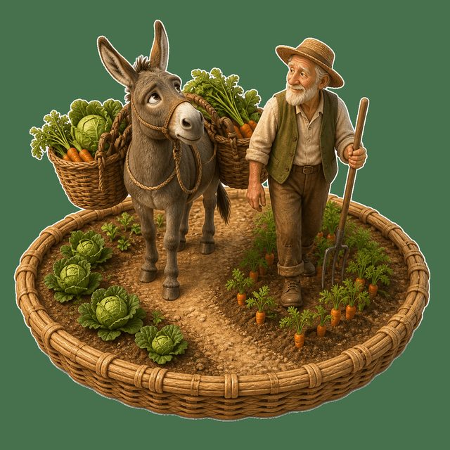 Eşek ve Bahçıvan