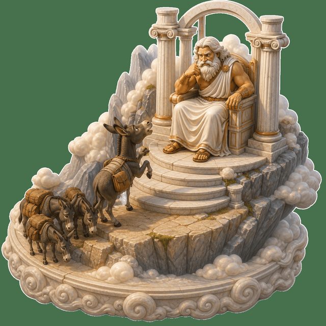 Eşeklerin Zeus'a Dilekçesi