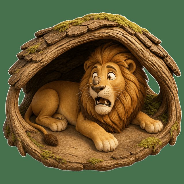 Fareden Korkan Aslan