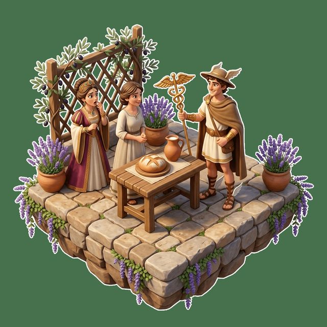 Hermes ve İki Kadın