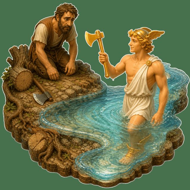 Hermes ve Oduncu