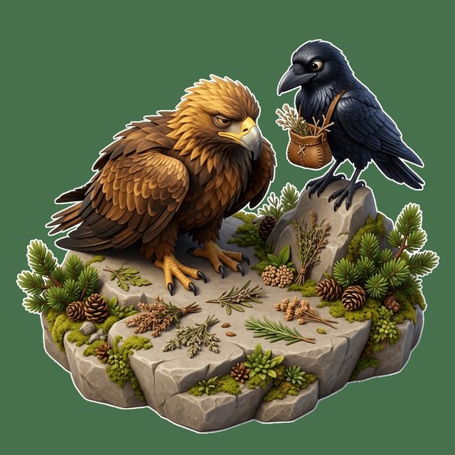 Kartal ve Karga Hekim