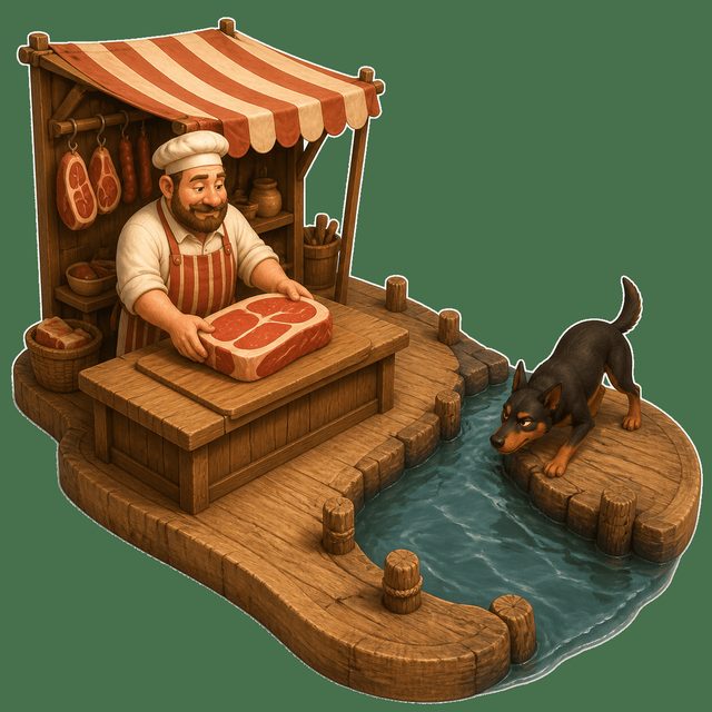 Köpek ve Kasap