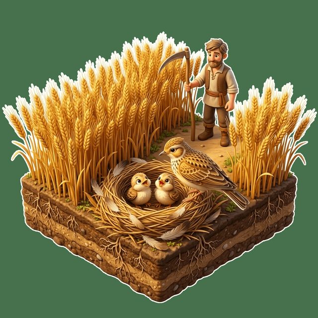 Tarlakuşu ile Çiftçi