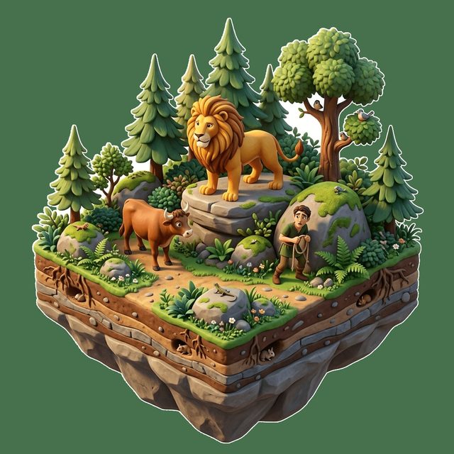 Tosun, Aslan ve Hırsız