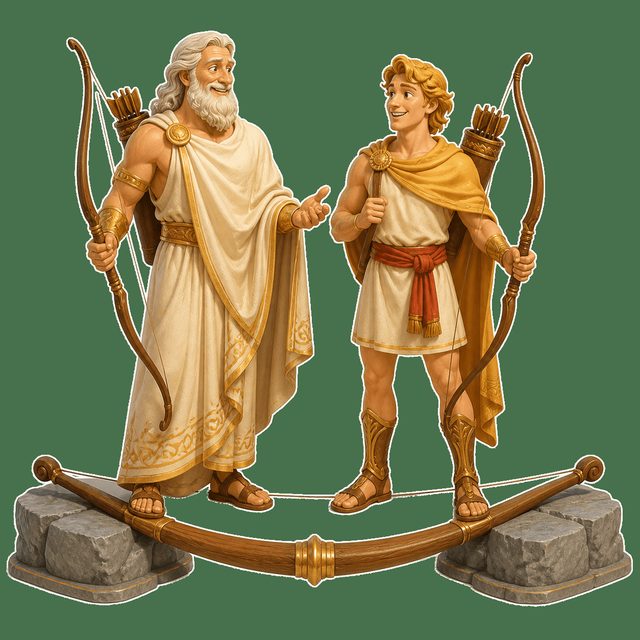 Zeus ve Apollo