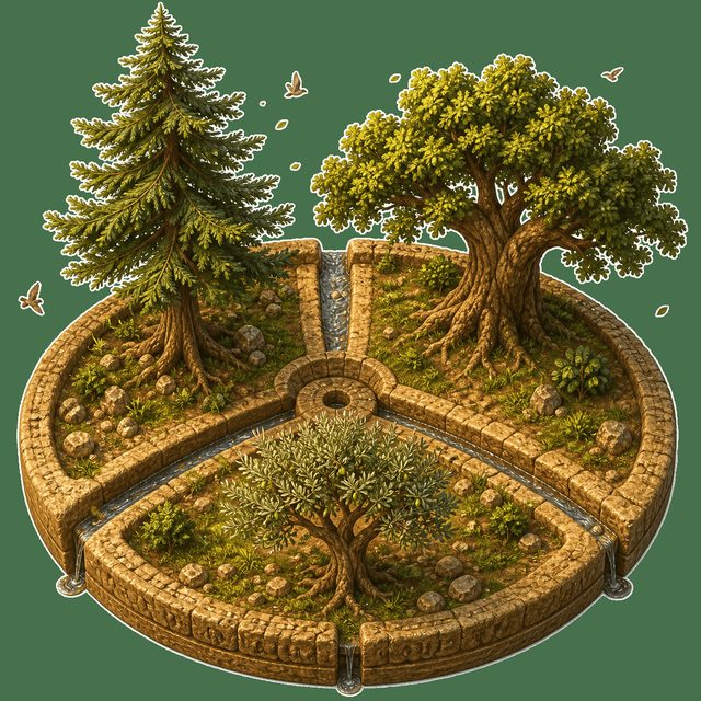 Zeytin Ağacı ve Diğer Ağaçlar